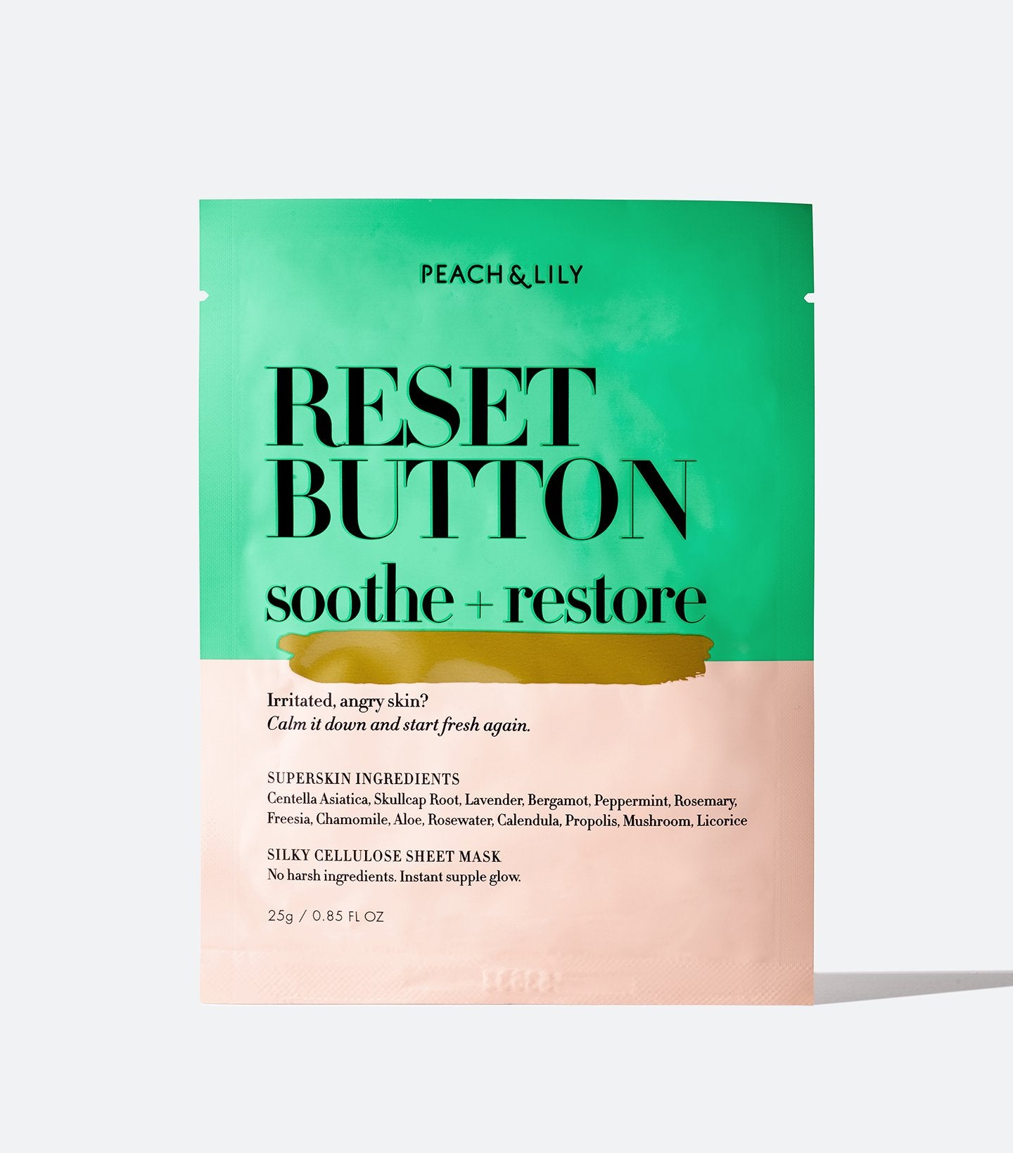 Reset Button Soothe + Restore Sheet Mask
